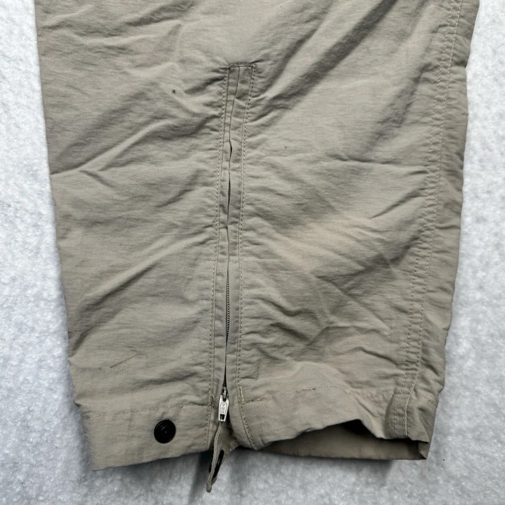 Vintage The North Face Cargo Pants Convertible Shorts 90s Beige‎ Men's Size XL